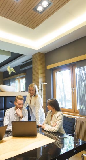 Business people working together in the office